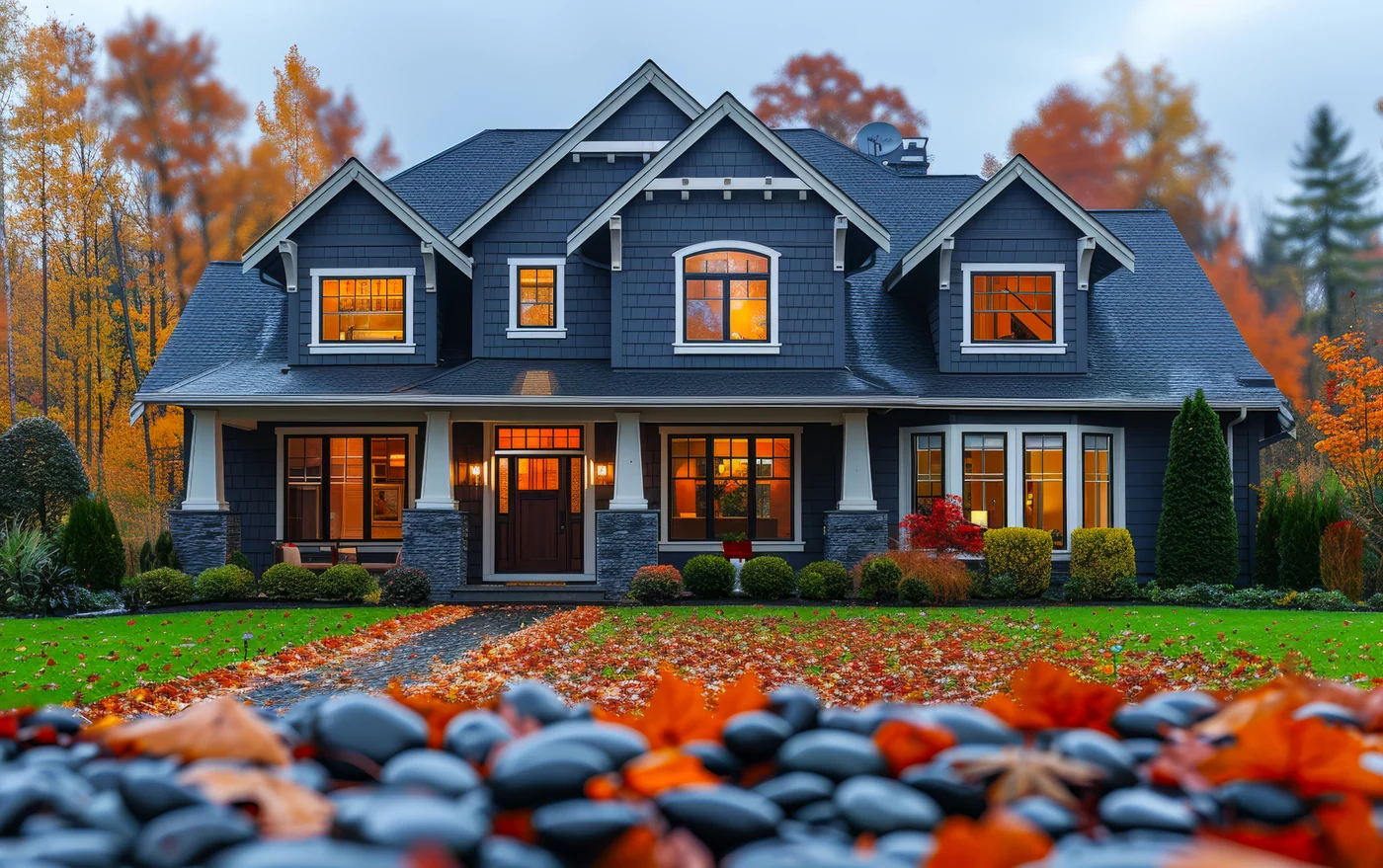 Refined traditional home representing Hoover, Alabama residential living